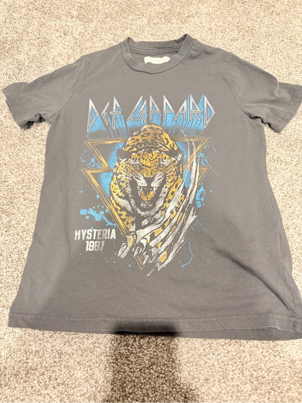 Abercrombie Kids Def Leopard Shirt Size 11/12